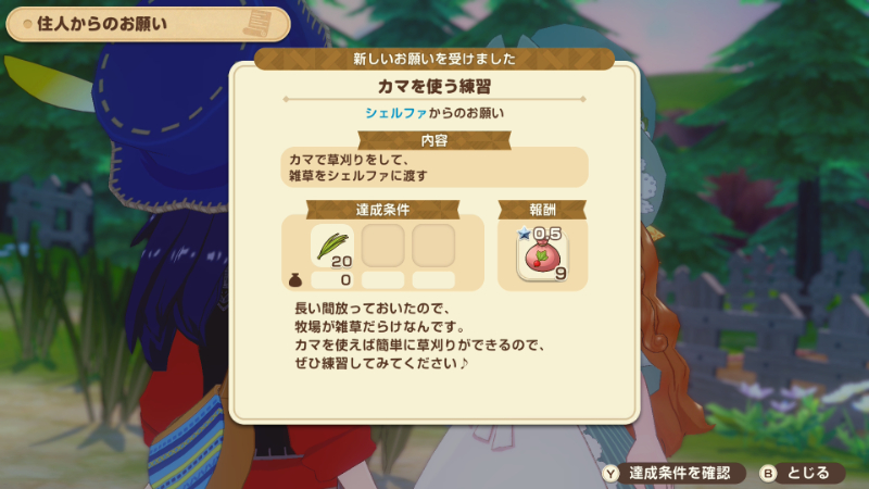 シエルファからの依頼画像