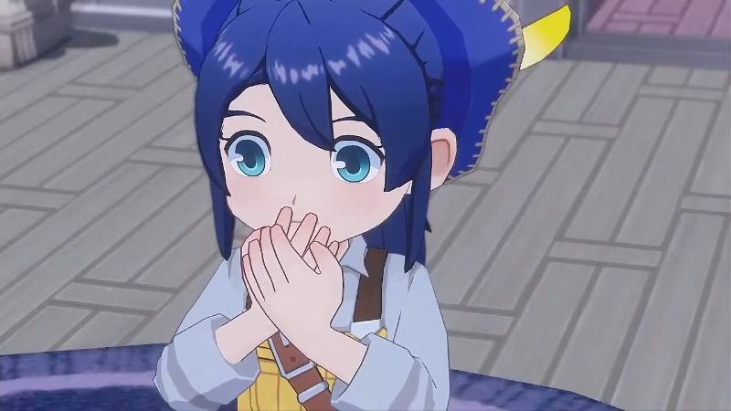 とても驚く主人公