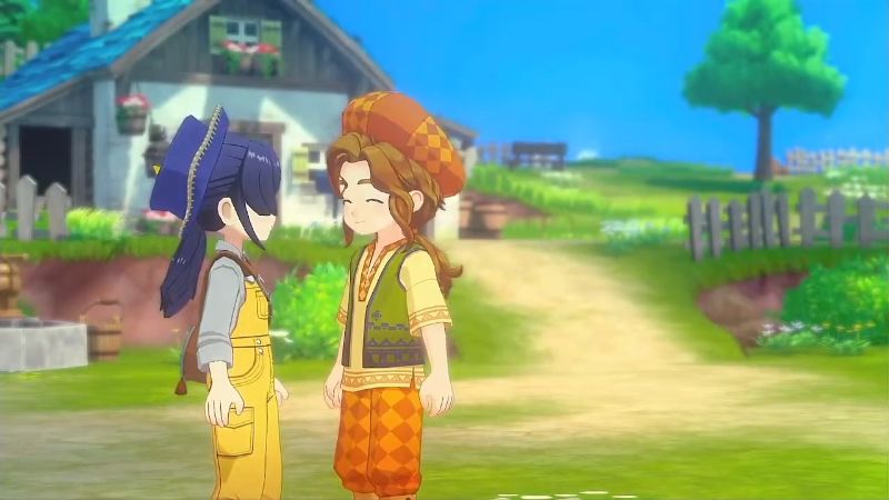 そして微笑みあう二人