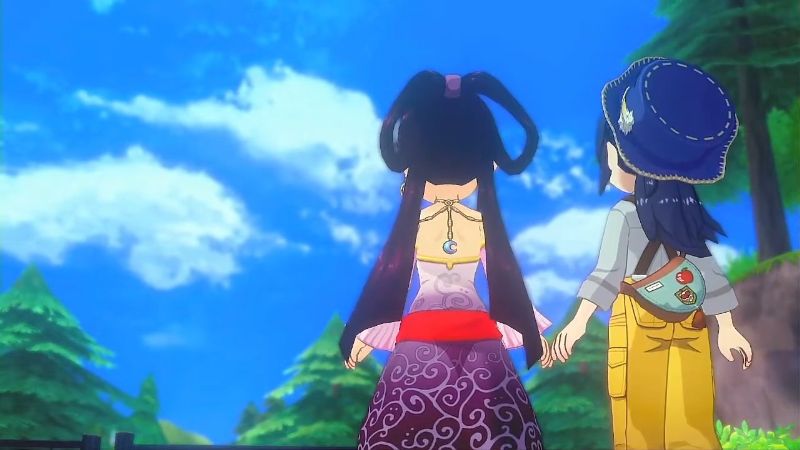 そして外を眺める二人