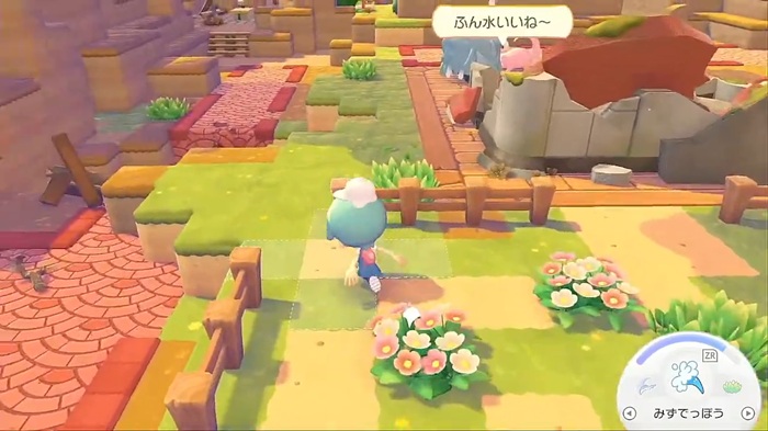 ふん水いいね~っていってますね
