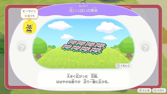 花いっぱいの景色