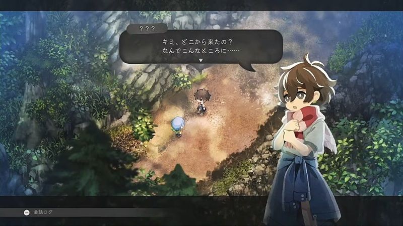 心配してくれる少女