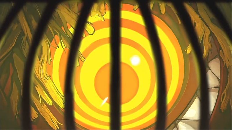 目玉のお化け?異形のもの…。