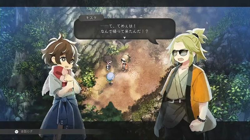 「なんで帰ってきたんだ!?」と問うキスケ